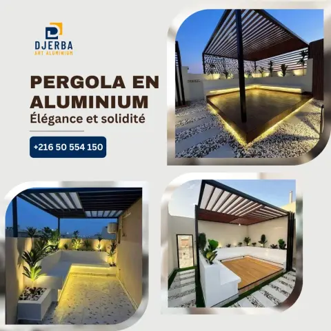 Réalisation 10 de Djerba art aluminium