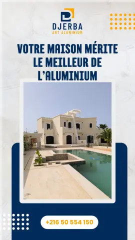 Réalisation 9 de Djerba art aluminium